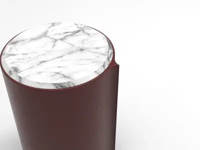 Hugu Night Table Low-poly 3D model