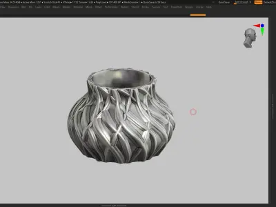 vase 3d print 320  3D print model