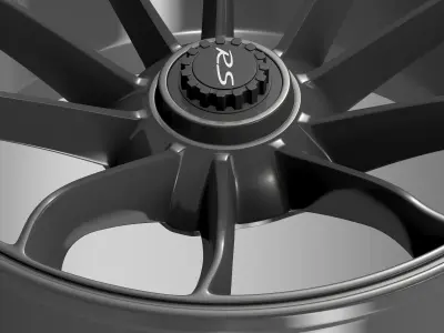 Porsche 911 GT3 RS 2015  rim 3D model