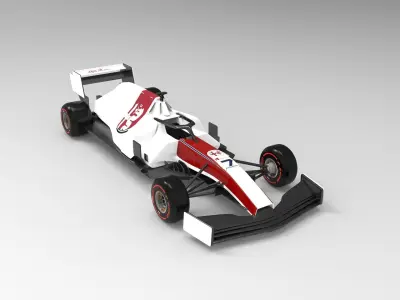 Alfa Romeo Racing C39 Formula 1  3D model