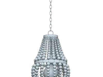 Crate and Barrel - Genevieve Chandelier 3D model