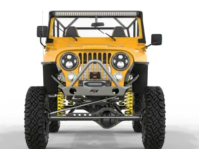 Jeep CJ-5 Off Road 3D model