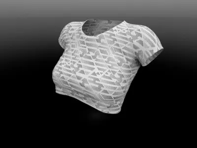 Sport Top PBR 4k Low-poly 3D model Low-poly 3D model