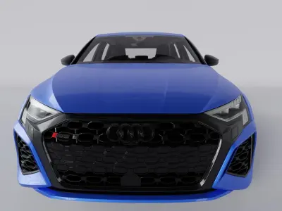 Audi RS3 Sportback Street Car  3D model