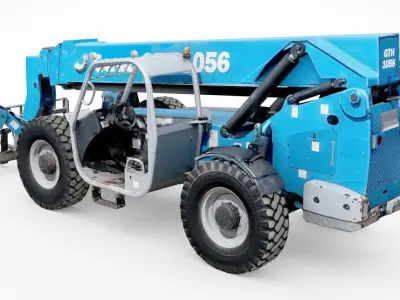 2012 GENIE GTH1056 Forklift Low-poly 3D model