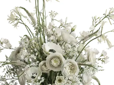 Flower In Vase 95 3D model