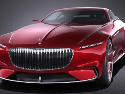 Mercedes Vision Maybach 6 Concept 3D model