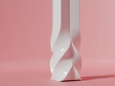 Stylized Vase  Low-poly 3D model