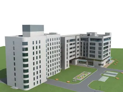 Building 74 3D model