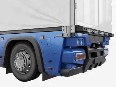 Shuttle Kamaz-3373 3D model