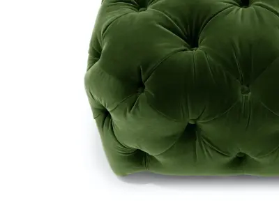 Ottoman velvet Low-poly 3D model