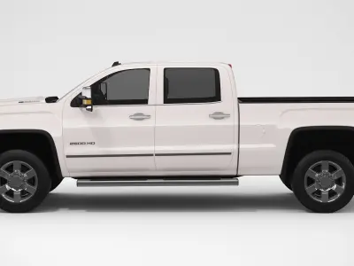 2018 GMC Sierra 2500HD 3D model