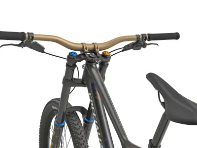 Mountain Bike Specialized Demo 2025 Low-poly 3D model