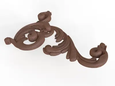 ornament leaves- leaf 3D model