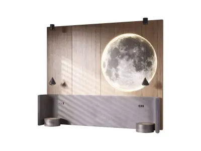 Decorative Wall 01 3D model