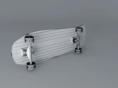 1986 Schmitt Stix Joe Lopes Crystal ball model skateboard Free 3D model