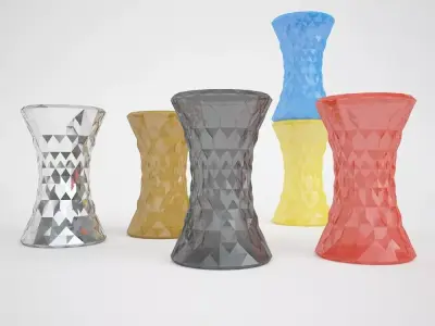 KARTELL STONE STOOL 3D model