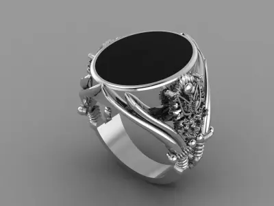 NEO MAN RING MODEL14 3D print model