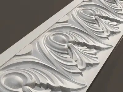 Decoration Molding 3D model 3D model