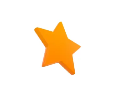 Symbol010 Star 3D model