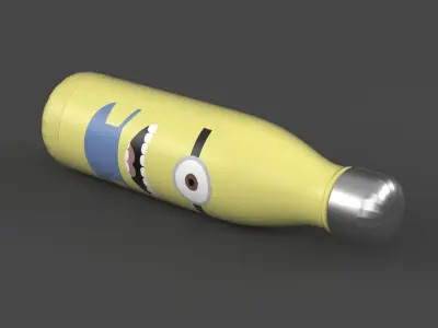 Water Bottle 3D model