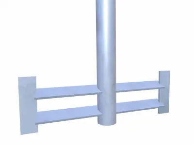 Vessel Blade Low-poly 3D model