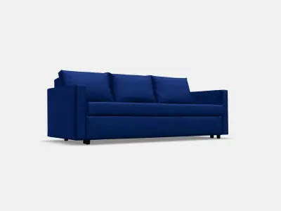 FRIHETEN 3-seat sofa-bed Low-poly 3D model