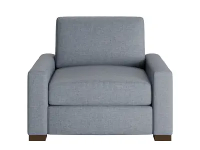 Otto Single Seat Sofa 3D model