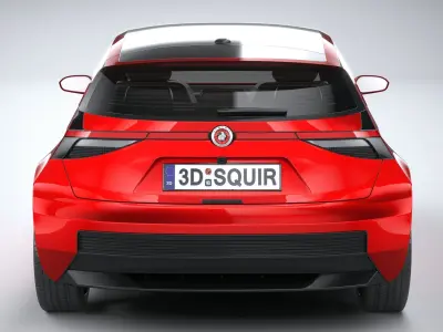 Generic Hatchback EV v3 2022 3D model