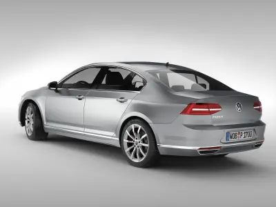 Volkswagen Passat 2015 3D model