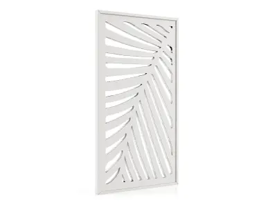 Decorative Pattern CNC Wall Partition 3d Panel 004 Free 3D model