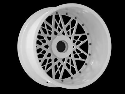 GOVAD FORGED WHEEL G54 ZAMOS 2-Piece Centerlock Car Rim 3D model