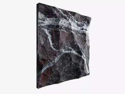 192-RockPanel marble wall art 3D model