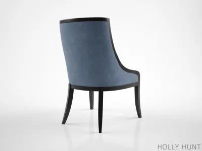 Holly Hunt Carlyle dining chair 3D model