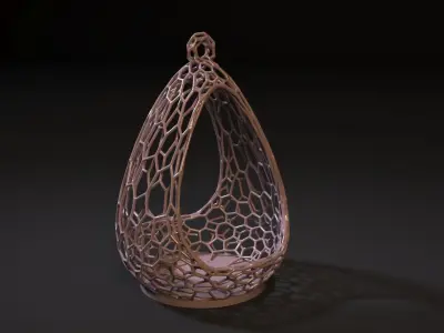 Bird feeder 3D print model