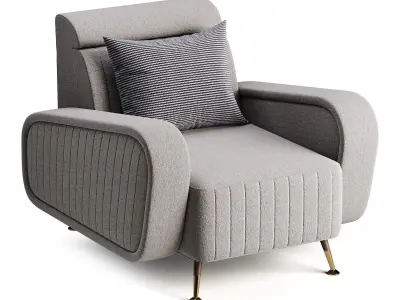 ARMCHAIR HARRISON 3D model
