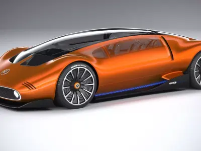 Mercedes-Benz Vision 111 Concept 2023 3D model