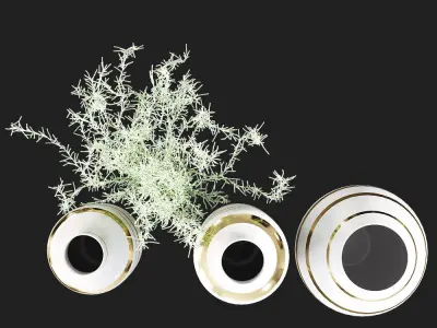 Decorative set  10 3D model