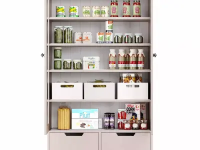 kitchen accessories shelf 3D model