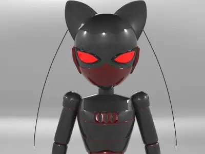 Robot - Cat 3D model