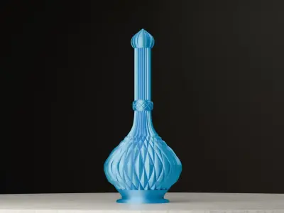 Decorative Bottle Vase 3D print model