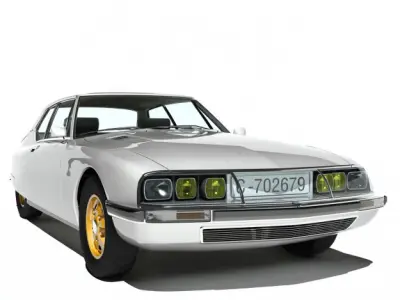 Citroen SM 3D model