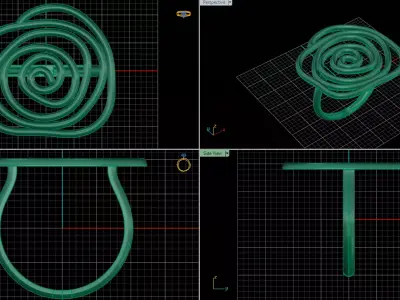 jewelry ring 316 3D print model