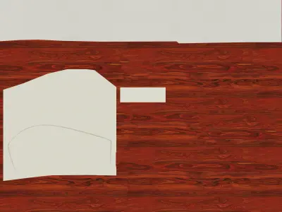 Chaise Textured 3D model