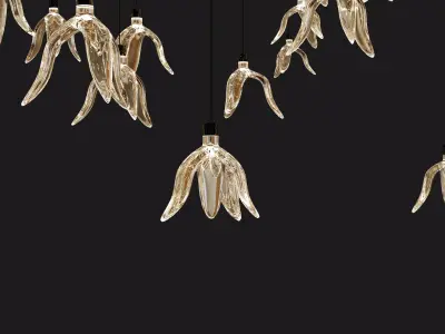 Crystal Chandelier 3D model purchase