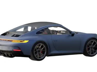 Porsche 911 GT3 Touring 3D model