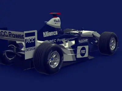 Cartoon Formula 2004 3D model