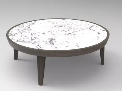 Samy Coffee Table Low-poly 3D model