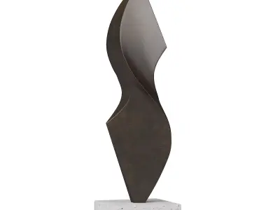 Abstract sculpture 3D model 5