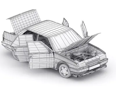 Tofas Sahin Dogan Full Quality Model Low-poly 3D model